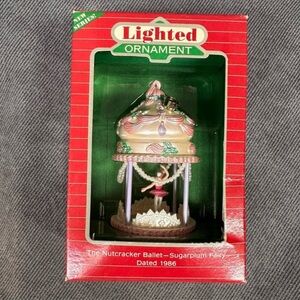 sugar plum fairy ballerina Christmas ornament The Nutcracker hallmark 1996